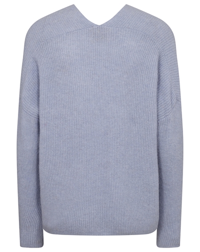  Mos Mosh - MMThora V-Neck Strik - Eventide